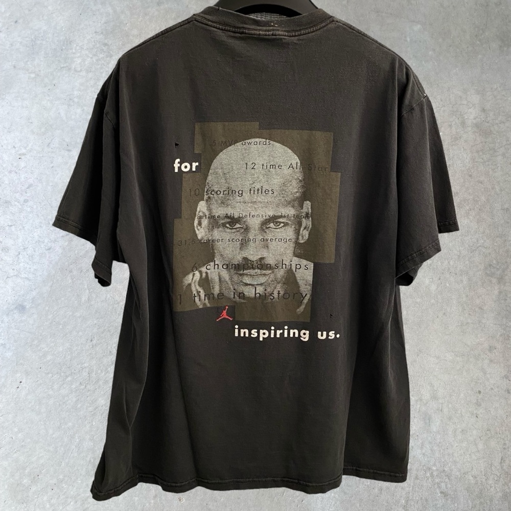 Vintage 90’s Nike Thanks Mike Michael Jordan Thrashed Sun Faded Tee